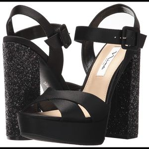 NWOT Nina Savita Platform Heels